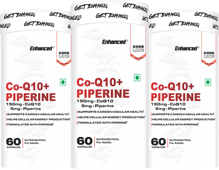 Enhanced CoQ10 Piperine