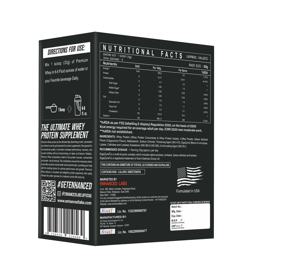 Enhanced Premium Whey - Pack of 5